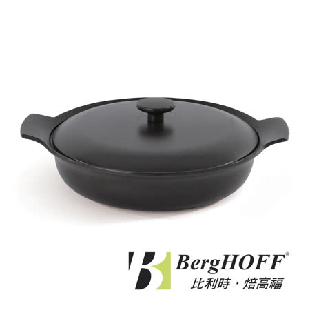 Ron羅恩尊爵黑
鑄鐵雙耳平底鍋28CM