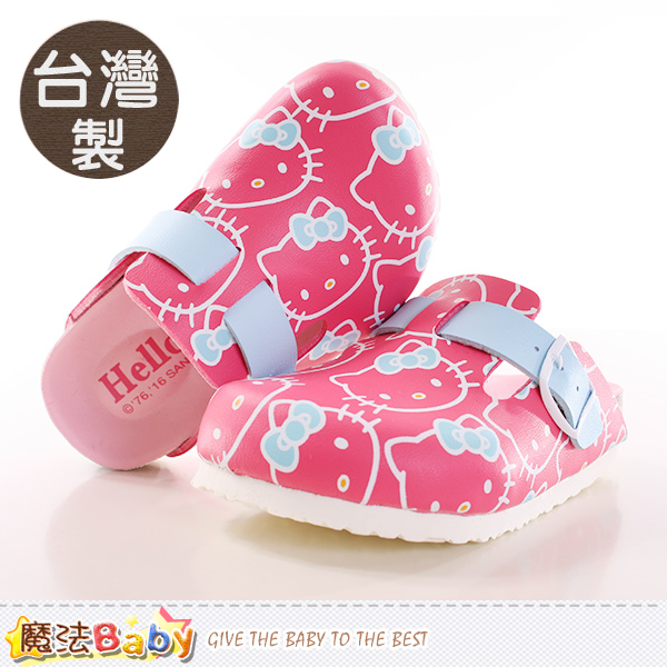 魔法Baby 女童鞋 台灣製Hello Kitty正版專櫃款 sh9965