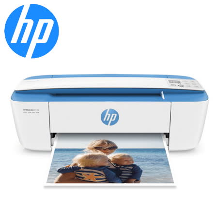 HP DeskJet 3720
無線3合1噴墨複合機