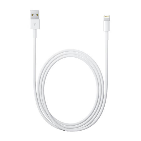 Apple iPhone, iPad, iPod Lightning 對 USB 連接線 (一公尺) 傳輸線