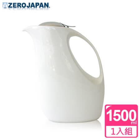 【ZERO JAPAN】企鵝冷熱陶瓷壺(白)1500cc
