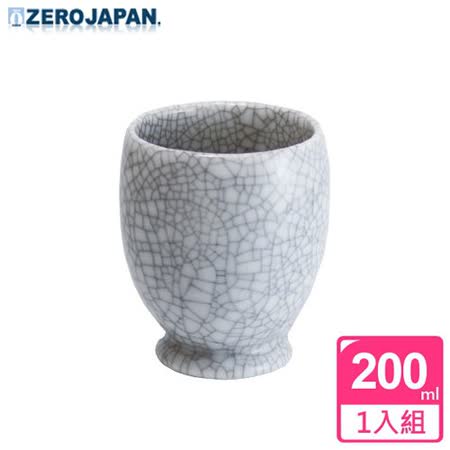 【ZERO JAPAN】冰裂之星杯(白瓷)200cc