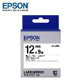【EPSON】LK-4WBN S654401 標籤帶【一般系列】白底黑字12mm