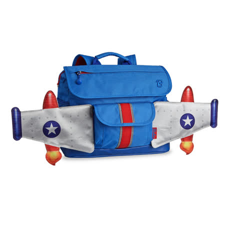 美國Bixbee - 飛飛童趣系列天空藍噴射機小童背包