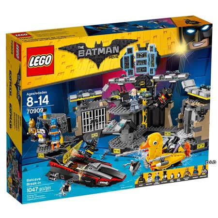 lego lt70909》乐高lego蝙蝠侠系列 lt70909 batcave break-in