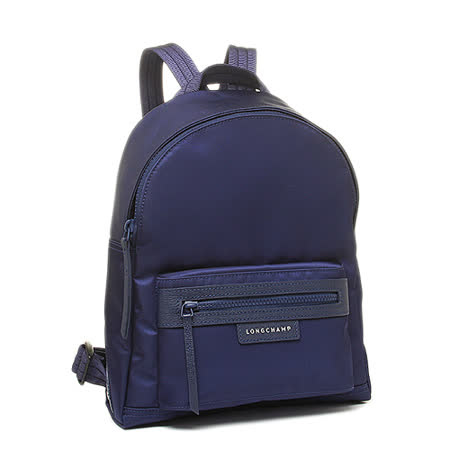 【LONGCHAMP】S號尼龍後背包Le Pliage Neo (海軍藍)
