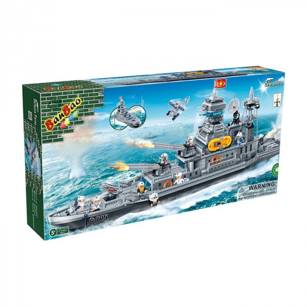 【BanBao 積木】戰爭系列-巡洋艦 8241