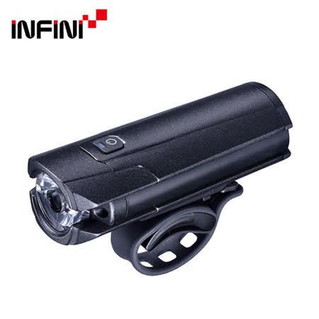 INFINI TRON I-340P 高效能USB充電式前燈 鐵灰色