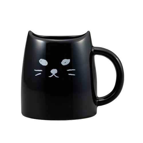 日本 sunart 馬克杯 - 黑貓