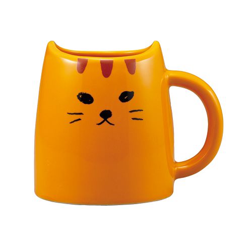 日本 sunart 馬克杯 - 橘貓