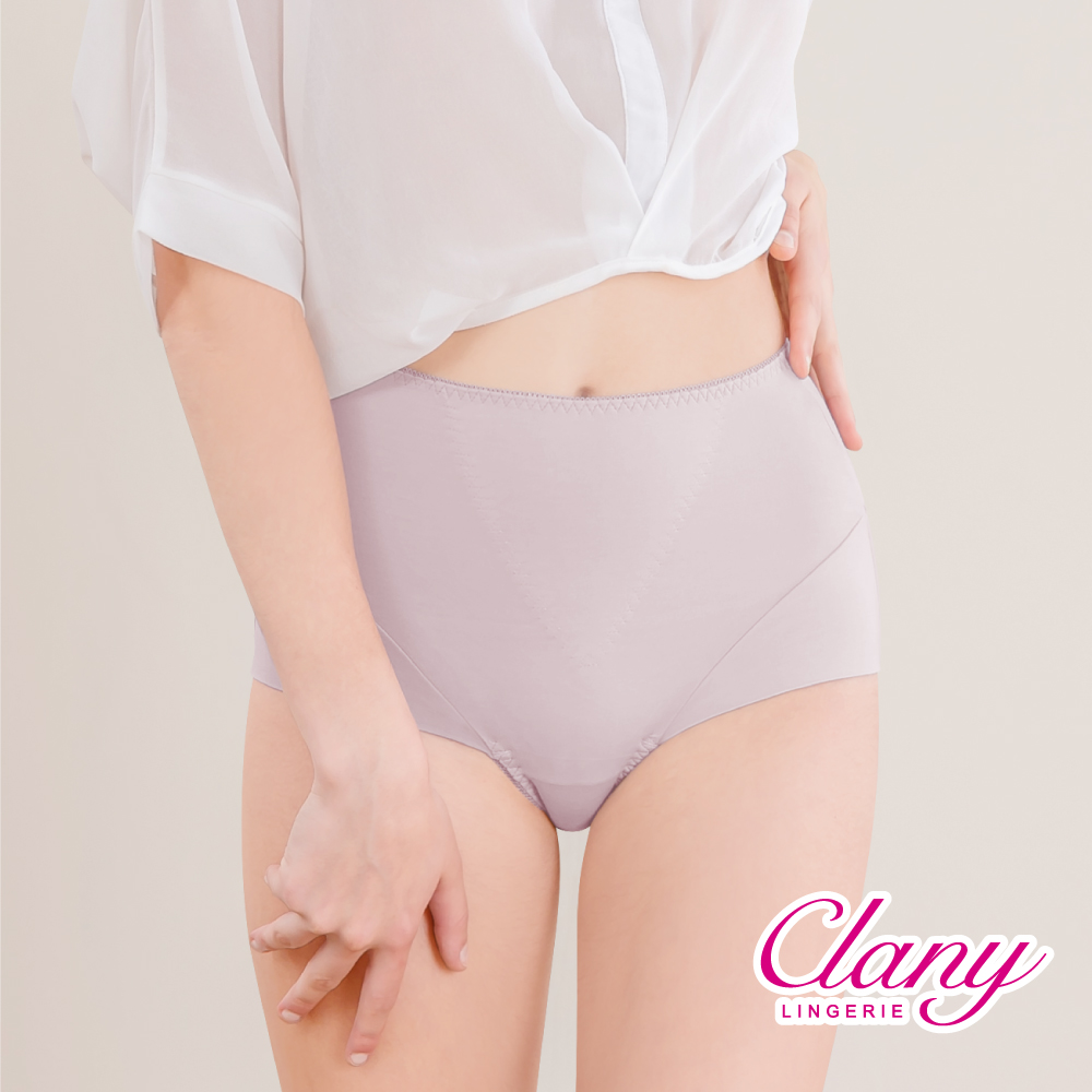 【可蘭霓Clany】保養絲蛋白L-2XL蜜桃褲 優雅紫 2170-91