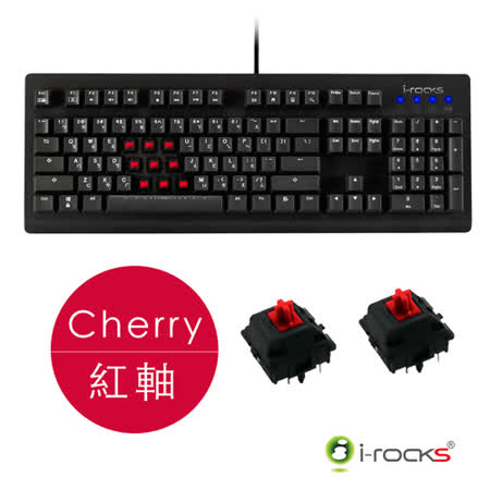 i-Rocks IRK65MN
機械式電競鍵盤[紅軸]