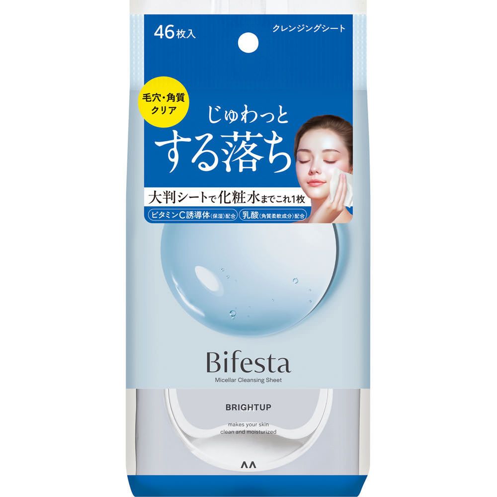 日本Bifesta毛孔緊緻即淨卸妝棉46入