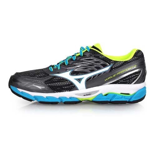 (男) MIZUNO WAVE PARADOX 3 慢跑鞋-路跑 健身 美津濃 深灰湖水藍