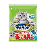 日本Unicharm消臭大師 尿尿後消臭貓砂-肥皂香 (5L x 4包)