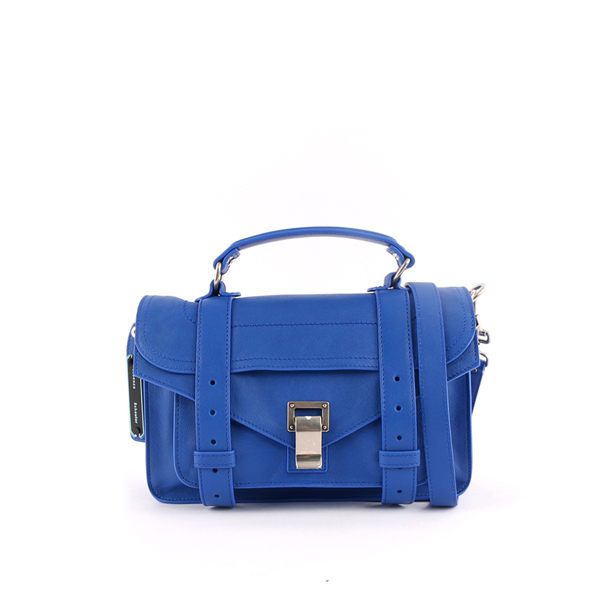 【PROENZA SCHOULER】Tiny 斜背 手提 兩用包 (孟菲斯藍)