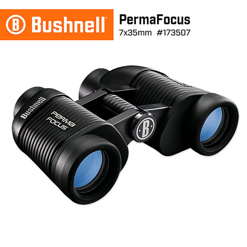 美國 Bushnell 倍視能 Perma Focus 7x35mm 免調焦型雙筒望遠鏡 173507 (公司貨)