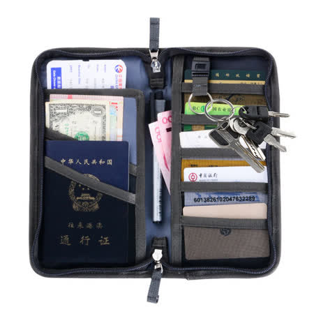 【PS Mall】多功能護照包證件包 防水證件夾 (J2054)
