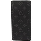 Louis Vuitton LV M61697 Brazza 黑經典花紋雙折零錢長夾 現貨