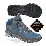 【瑞士 MAMMUT 長毛象】男T Aenergy Mid GTX 中筒 超輕量多功能鞋 登山健行/GORE-TEX / Gripex鞋底 3020-05610 灰/藍