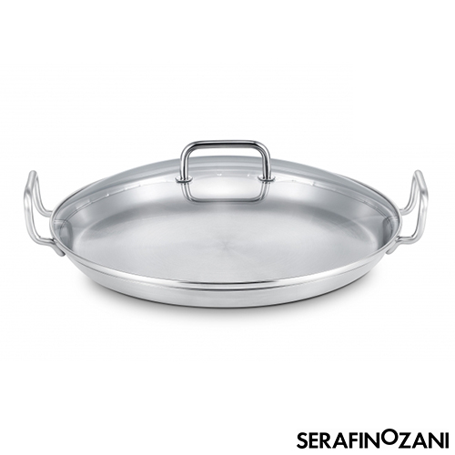 【SERAFINO ZANI】不銹鋼恆溫烤盤-32cm