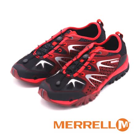 MERRELL 多功能健走鞋 CAPRA RAPID 男鞋-暗紅