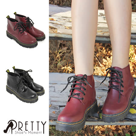 Pretty
綁帶短筒馬汀靴