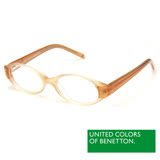 BENETTON 班尼頓 專業兒童眼鏡漸層透色感設計系列(藍/橘 BB015-02/03)