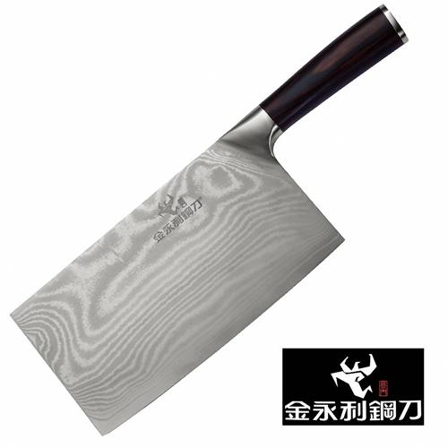 金門金永利鋼刀 龍紋系列-蔬果料理龍紋大片刀 (K1-1A)