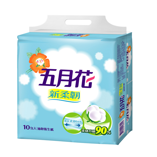 五月花 新柔韌
衛生紙100抽x60包