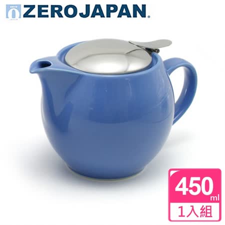 【ZERO JAPAN】典藏陶瓷不鏽鋼蓋壺(藍苺)450cc