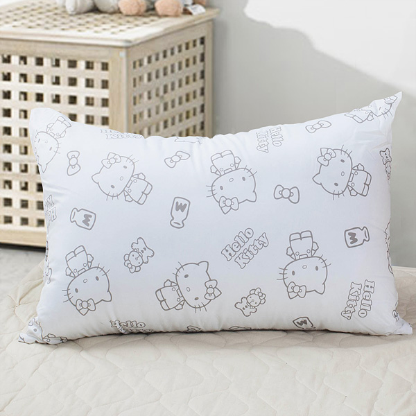 Hello Kitty 我的生活抗菌枕 (灰)-2入
