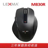 LEXMA M830R無線藍光滑鼠-黑