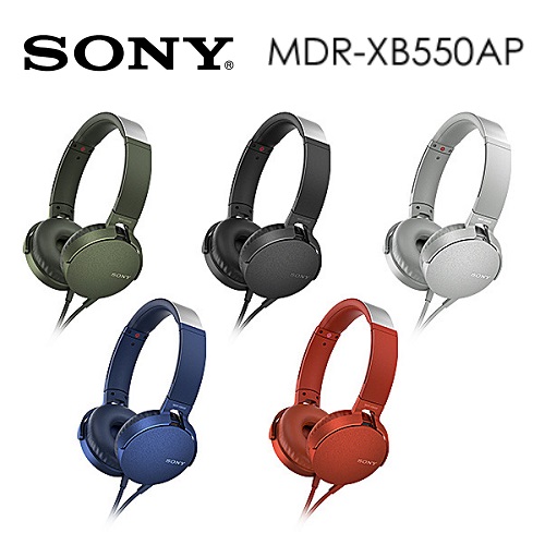 SONY MDR-XB550AP
重低音耳罩式耳機 