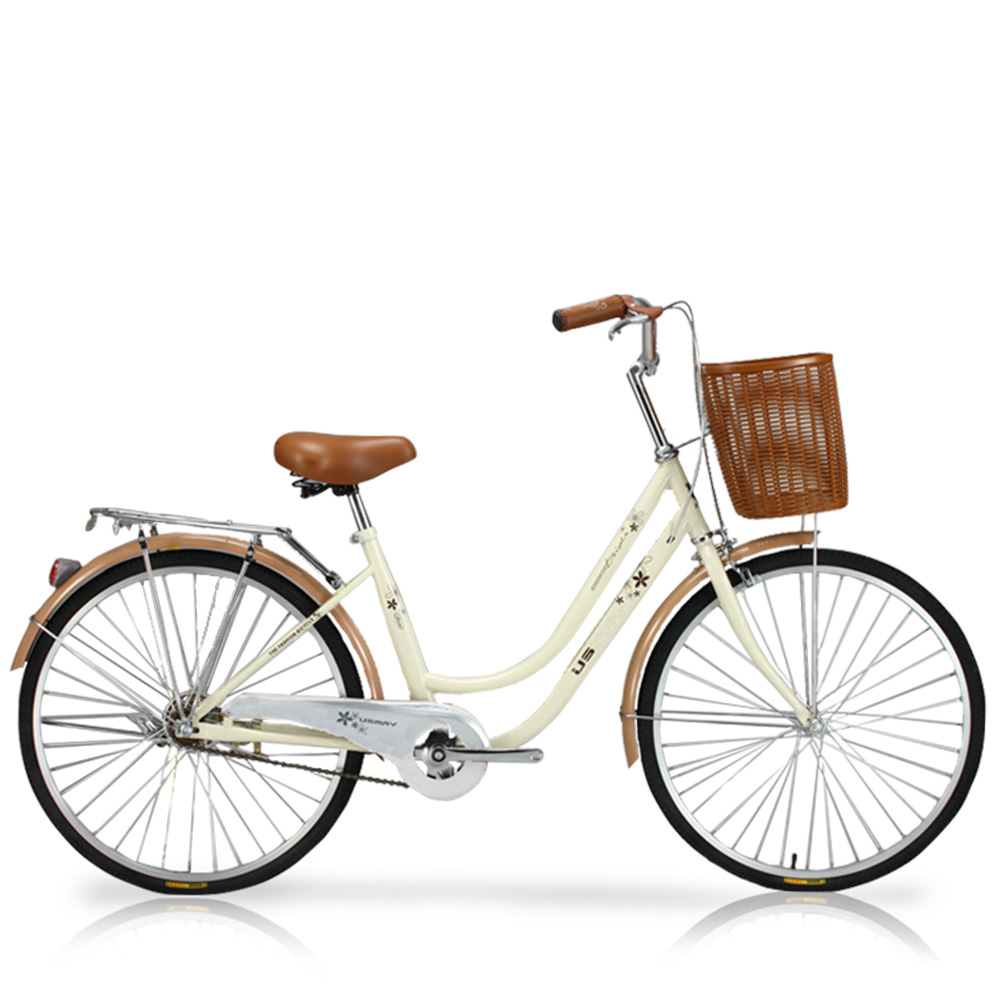 SPORTONE U1 24吋灰姑娘牛奶淑女車