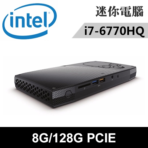 Intel NUC6I7KYK1-08128N 特仕版 迷你電腦(i7-6770HQ/8G/128G PCIE)
