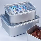 日本製AKAO 急速冷凍冷藏解凍保鮮盒(3.2L+1.8L)