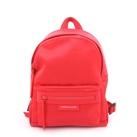 【LONGCHAMP】S號尼龍後背包Le Pliage Neo (牡丹粉)