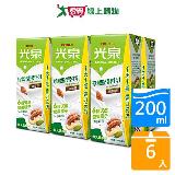光泉珍穀堅果牛乳200MLx6【愛買】