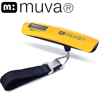 MUVA電子行李秤(陽光黃)