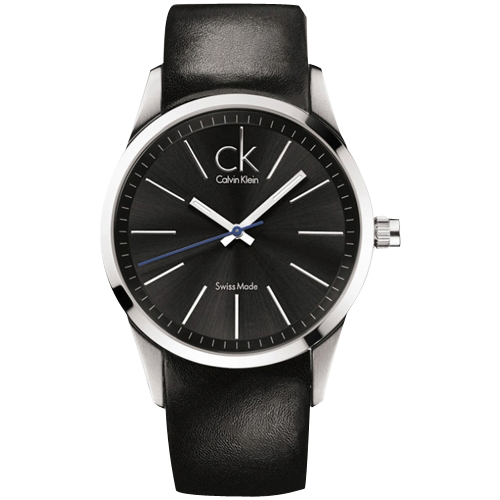 瑞士 Calvin Klein 時尚皮革經典男錶 (K2241104)