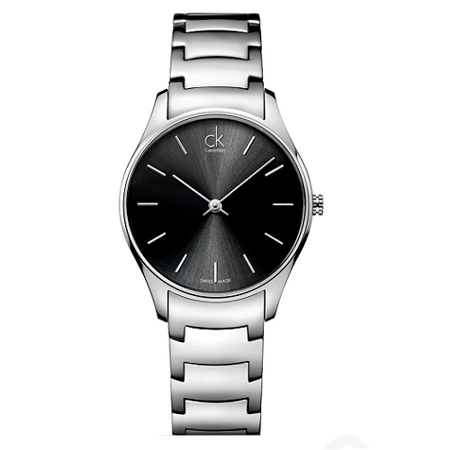 瑞士 Calvin Klein 簡約經典鋼帶女錶 (K4D22141)