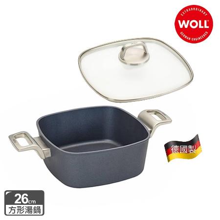 德國WOLL
新鑽石方型湯鍋26cm