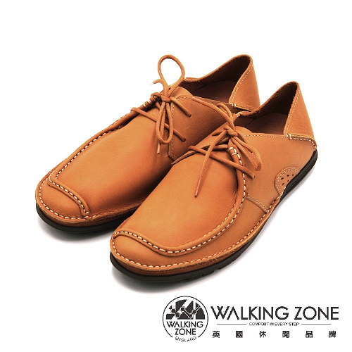 WALKING ZONE
真皮方頭兩用踩腳鞋