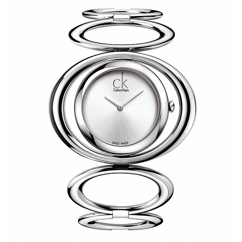 瑞士 Calvin Klein 簍空水滴造型女錶 (K1P23120)