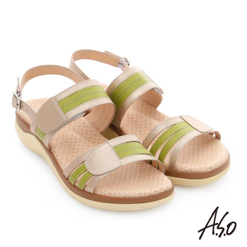 A.S.O
真皮奈米氣墊涼鞋