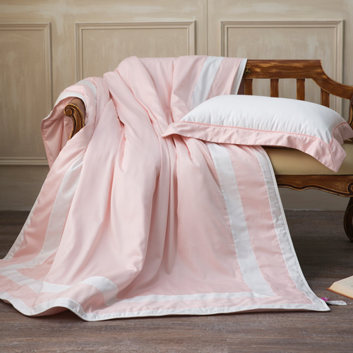 IN HOUSE-SLEEPING BEAUTY-膠原蛋白紗-涼被(粉色-180x210cm)-雙人