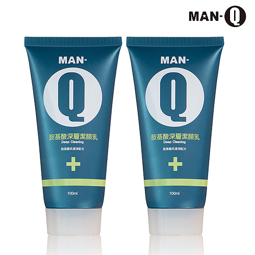 【MAN-Q】胺基酸深層潔顏乳100mlX2入