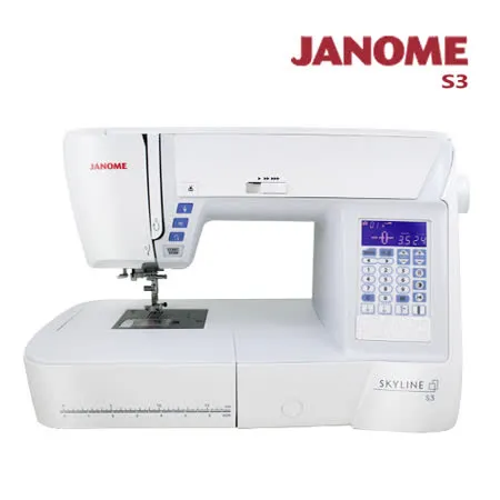 日本車樂美JANOME 電腦型全迴轉縫紉機S3