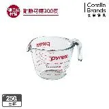 【美國康寧 Pyrex】硼硅酸耐熱玻璃 單耳量杯-250ml